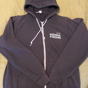 MommaStrong Women's Black Hoodie